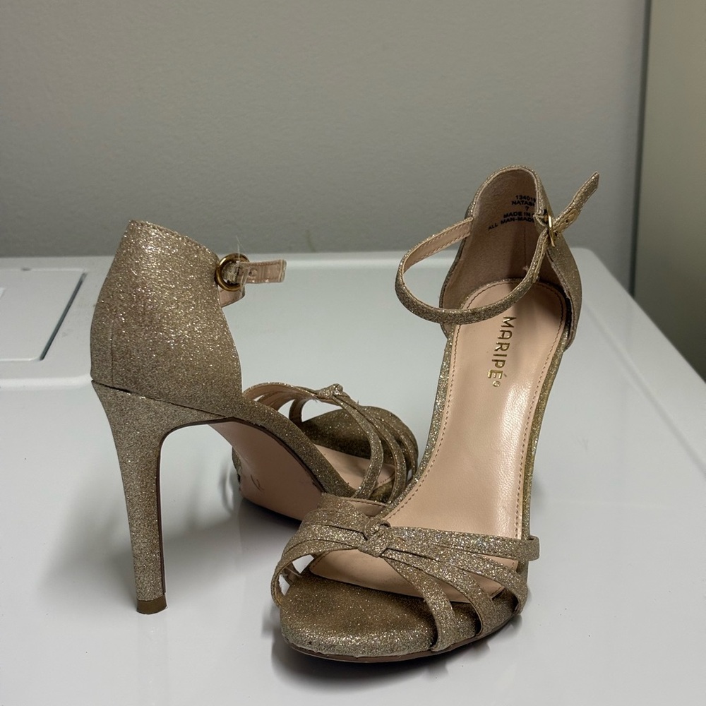 Maripe Sparkling Gold Women's Heels